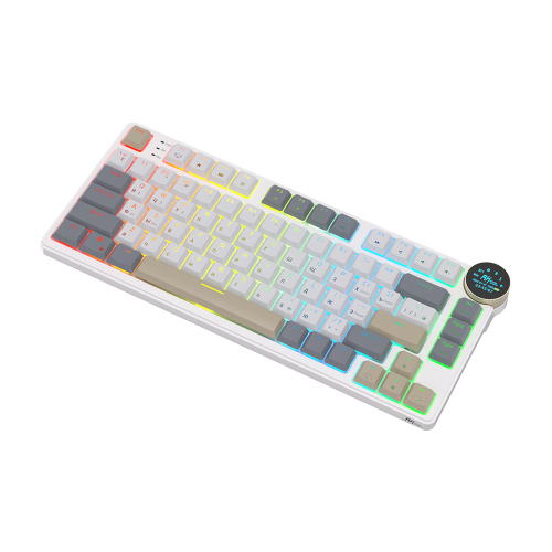 Клавиатура Royal Kludge RK N80 Red switch Pearly Dawn