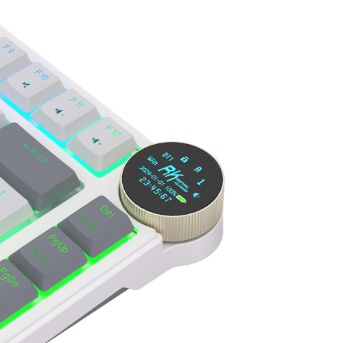 Клавиатура Royal Kludge RK N80 Red switch Pearly Dawn