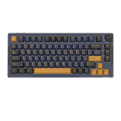 Клавиатура Royal Kludge RK-H81 Sky Cyan switch Star Night