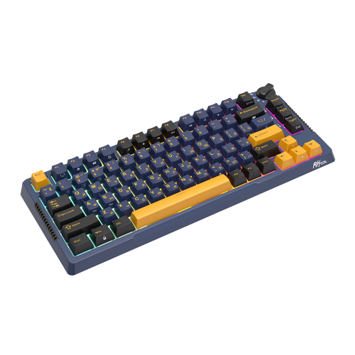 Клавиатура Royal Kludge RK-H81 Sky Cyan switch Star Night