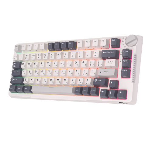 Клавиатура Royal Kludge RK-H81 Sky cyan switch White Night