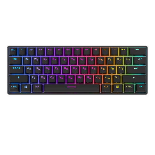 Клавиатура Royal Kludge RK61 Brown switch Black Клавиатура Royal Kludge RK61 Brown switch Black