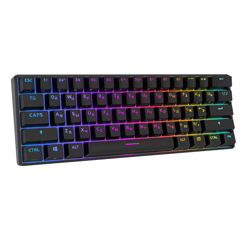 Клавиатура Royal Kludge RK61 Brown switch Black Клавиатура Royal Kludge RK61 Brown switch Black