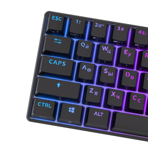 Клавиатура Royal Kludge RK61 Brown switch Black Клавиатура Royal Kludge RK61 Brown switch Black