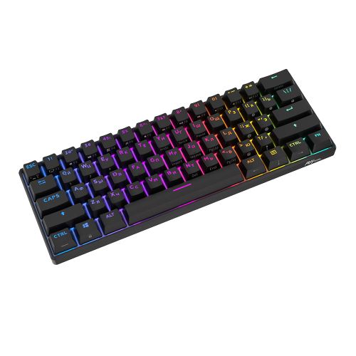 Клавиатура Royal Kludge RK61 Brown switch Black Клавиатура Royal Kludge RK61 Brown switch Black