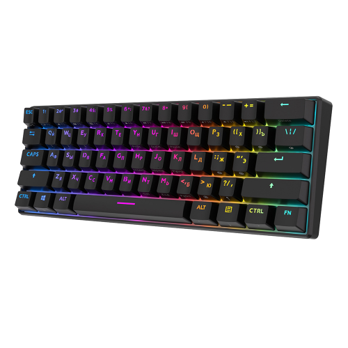 Клавиатура Royal Kludge RK61 Brown switch Black Клавиатура Royal Kludge RK61 Brown switch Black