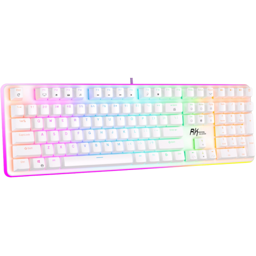 Клавиатура Royal Kludge RK918 RGB (белый, RK Red)